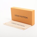 Louis Vuitton Damier Portofeuille Clemence N41626 GI4109 Rose Ballerine Round-Zip-Wallet