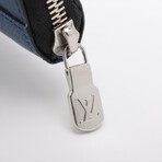 Louis Vuitton Taiga Llama Zippy Wallet Vertical M30447 Cobalt Round-Zip-Wallet