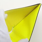 Louis Vuitton Monogram Portefeuilles Mürtiple Model Number Neon Yellow Bi-fold Wallet