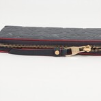 Louis Vuitton Monogram Empreinte Zippy Wallet M62121 Marine Rouge Round-Zip-Wallet