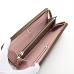 Louis Vuitton Damier Portofeuille Clemence N41626 GI4109 Rose Ballerine Round-Zip-Wallet