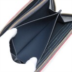 Louis Vuitton Monogram Empreinte Zippy Wallet M62121 Marine Rouge Round-Zip-Wallet