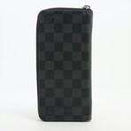 Louis Vuitton Damier Graphite Zippy Wallet Vertical N63095 CA2188 Round-Zip-Wallet