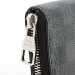 Louis Vuitton Damier Graphite Zippy Wallet Vertical N63095 CA2188 Round-Zip-Wallet