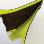 Louis Vuitton Monogram Portefeuilles Mürtiple Model Number Neon Yellow Bi-fold Wallet