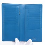 Louis Vuitton Taiga Portefeuille Brazze M63300 TA4230 Blue + Black Wallet