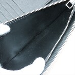 Louis Vuitton Damier Graphite Zippy Wallet Vertical N63095 CA2188 Round-Zip-Wallet