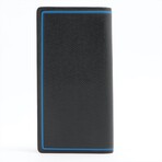 Louis Vuitton Taiga Portefeuille Brazze M63300 TA4230 Blue + Black Wallet