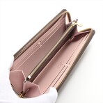 Louis Vuitton Damier Portofeuille Clemence N41626 GI0220 Rose Ballerine Round-Zip-Wallet