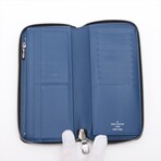 Louis Vuitton Taiga Llama Zippy Wallet Vertical M30447 Cobalt Round-Zip-Wallet