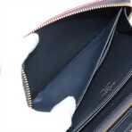 Louis Vuitton Monogram Empreinte Zippy Wallet M62121 Marine Rouge Round-Zip-Wallet