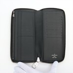 Louis Vuitton Damier Graphite Zippy Wallet Vertical N63095 CA2188 Round-Zip-Wallet