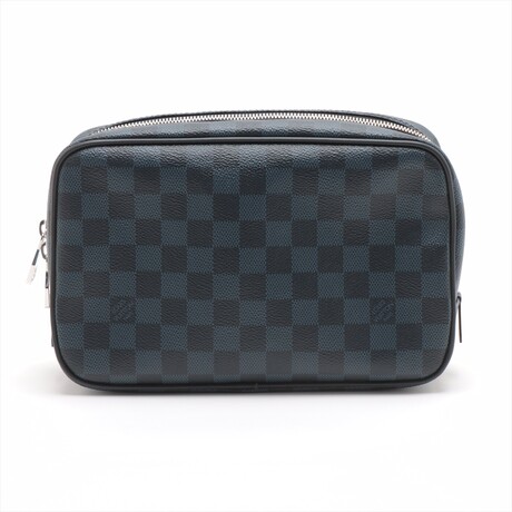 Louis Vuitton Damier Cobalt Trousse de Toilette PM N47524 BA2139