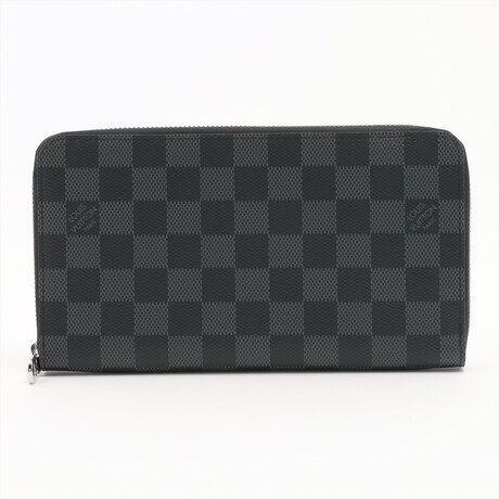 Louis Vuitton Damier Graphite Zippy Organizer N60111 CA4149