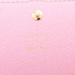Louis Vuitton Damier Vivienne Portofeuille Sala NM N63551 Brown + Pink Long Wallet