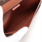 Louis Vuitton Monogram Porte Tresor International M61215 TH0072 Brown Long Wallet