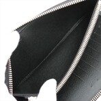 Louis Vuitton Damier Graphite Zippy Wallet Vertical N63095 CA1176 Black Round-Zip-Wallet