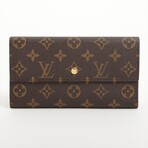Louis Vuitton Monogram Porte Tresor International M61217 TH4069 Brown Wallet