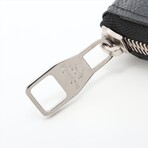 Louis Vuitton Damier Graphite Zippy Wallet Vertical N63095 CA1176 Black Round-Zip-Wallet