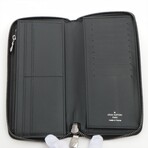 Louis Vuitton Monogram Eclipse Zippy Wallet Vertical M62295 Round-Zip-Wallet