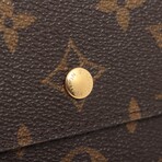 Louis Vuitton Monogram Porte Tresor International M61217 TH4069 Brown Wallet