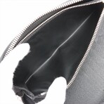 Louis Vuitton Damier Graphite Zippy Wallet Vertical N63095 CA1176 Black Round-Zip-Wallet