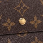 Louis Vuitton Monogram Porte Tresor International M61215 TH0072 Brown Long Wallet