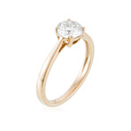 18k Yellow Gold Solitaire Impérial 1 Diamond Ring (Ring Size: 5)