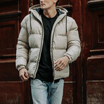 Down Jacket // Creamy (M)