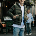 Puffer Jacket // Khaki (M)