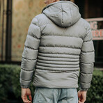 Puffer Jacket // Light Gray (L)