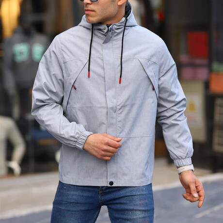 Windbreaker // Light Gray (XS)