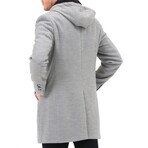 Hooded Coat // Gray (S)