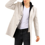 Hooded Coat // Beige (M)