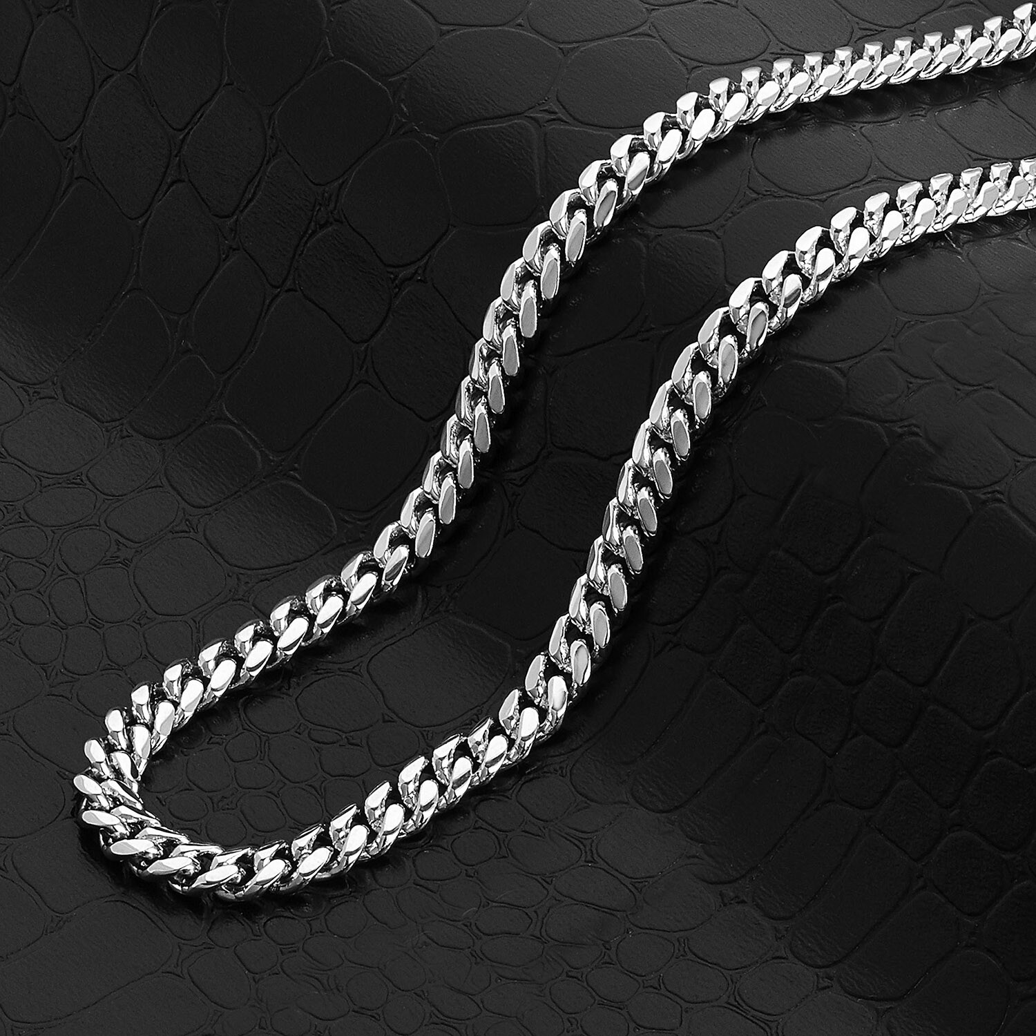 Estendly 2mm 16 To 38In Stainless Steel Rolo Chain Necklace Crude Round  Square Box Cable Wheat Necklace for Men Women Jewelry