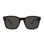 Ferragamo Mens SF959S 001 Square Sunglasses // Black + Gray