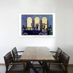 Farewell, Engraved By Henri Reidel, 1920 (Litho) By George Barbier (18"H x 26"W x 1.5"D)