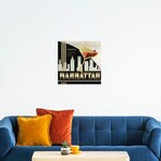 The Original Manhattan By Conrad Knutsen (12"H x 12"W x 1.5"D)