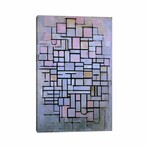 Composition 6, 1914 By Piet Mondrian (26"H x 18"W x 1.5"D)