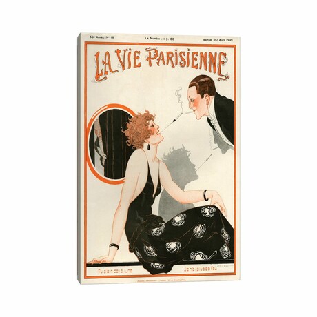 1921 La Vie Parisienne Magazine Cover By The Advertising Archives (40"H ...