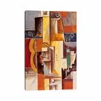Violin And Guitar By Pablo Picasso (26"H x 18"W x 1.5"D)