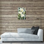 Cubist Lilies By Catherine Abel (26"H x 18"W x 1.5"D)