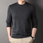 Crewneck Pullover // Style 1 // Dark Gray (XS)