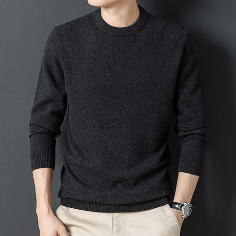 Crewneck Pullover // Style 2 // Dark Gray (XS)