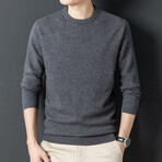 Crewneck Pullover // Style 2 // Gray (S)