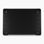 Black Calf Macbook Case (Macbook Pro 12 (2017-2020))