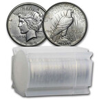 1922 $ 1 Peace Dollar BU roll