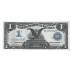 1899 $ 1 Black Eagle Silver Certificate "side" # 932