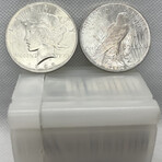 1923 $ 1 Peace Dollar BU roll