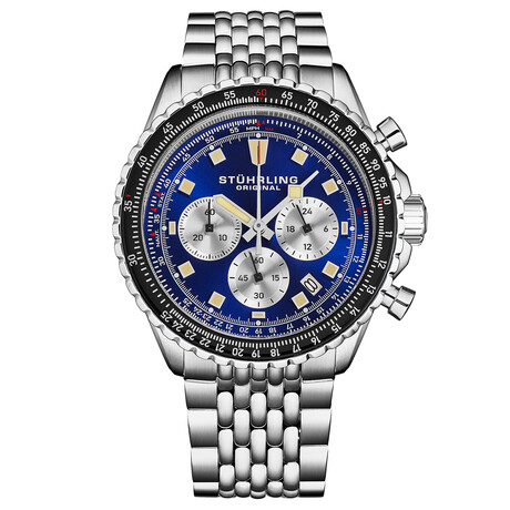 Stuhrling Original Japanese Chronograph RaceWay Quartz // 1010.03